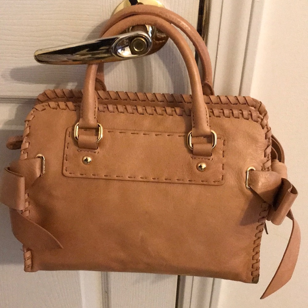 🎉HP🎉NWT~Talbots Leather Satchel - Picture 4 of 8